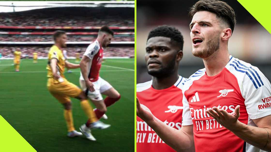 Declan Rice: Arsenal star sent off for the 'worst red card in history' against Brighton Declan Rice: Arsenal star sent off for the 'worst red card in history' against Brighton