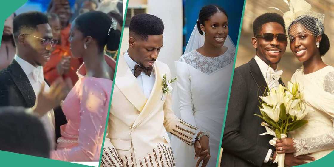 Moses Bliss kisses wife Moses Bliss kisses wife