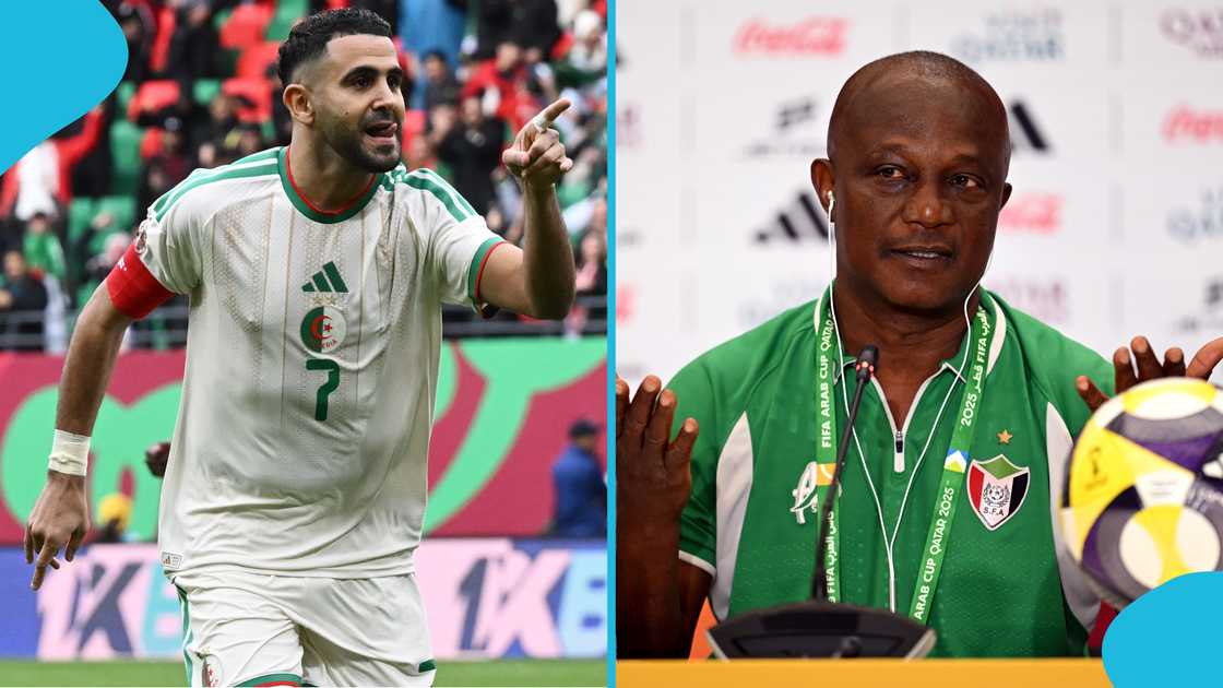 AFCON 2025, James Kwesi Appiah, Riyad Mahrez, Algeria vs Sudan, Sudan national team, Group E standings, football match report, Africa Cup of Nations highlights, Algeria football.