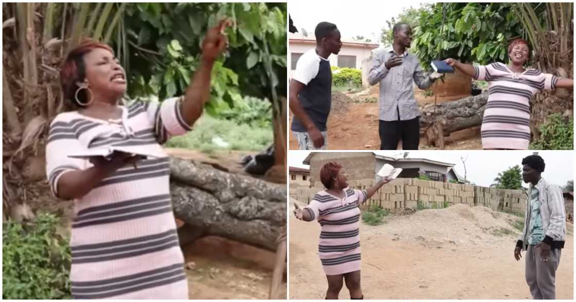 Kyeiwaa drops skit Kyeiwaa drops skit