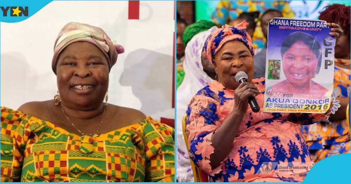 A photo of Akua Donkor, Founder Of Ghana Freedom Party.