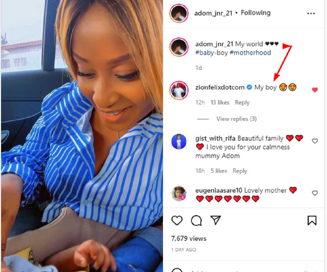 Zionfelix Gushes over his son with Italian baby mama Erica in new Video Zionfelix Gushes over his son with Italian baby mama Erica in new Video