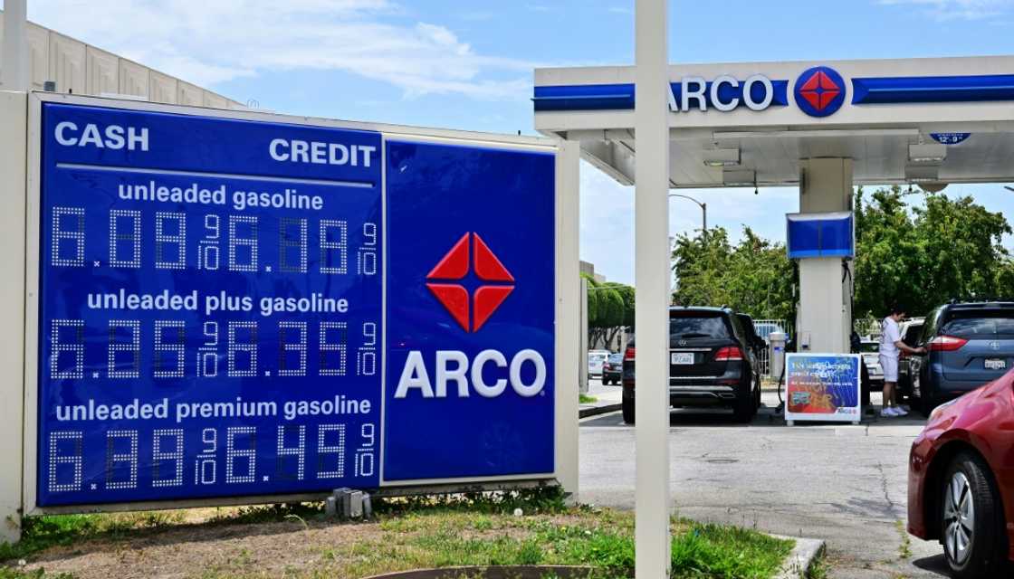 Gasoline prices at the pump have become a symbol of broader price rises in the United States Gasoline prices at the pump have become a symbol of broader price rises in the United States