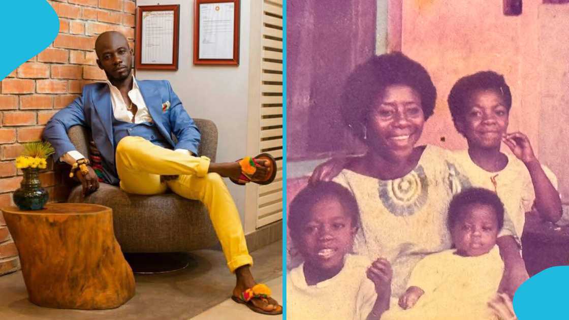 Okyeame Kwame, Kunta Kinte, Flowking Stone, Old photo, family photo