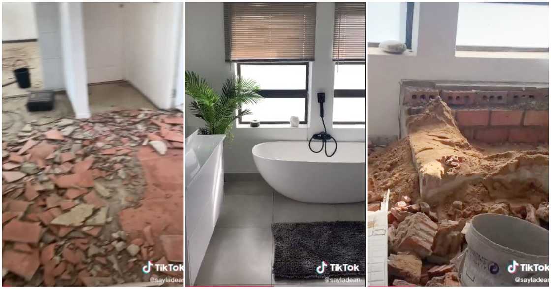 massive bathroom transformation