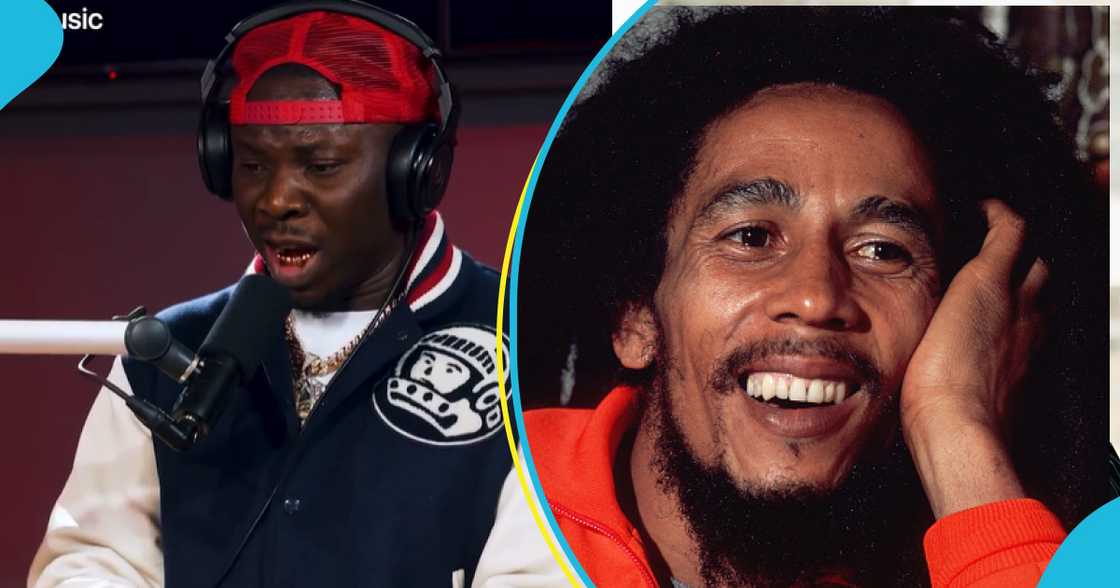 Stonebwoy and Bob Marley Stonebwoy and Bob Marley