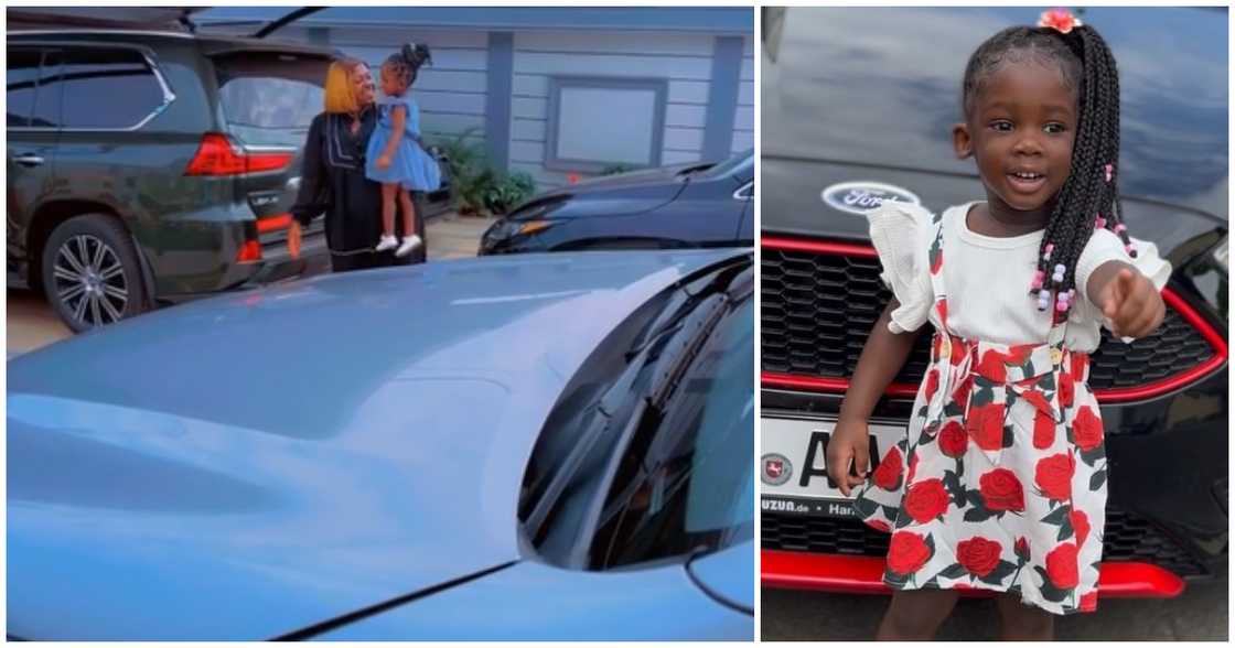 Tracey asks Nhyira to choose from her fleet of cars Tracey asks Nhyira to choose from her fleet of cars