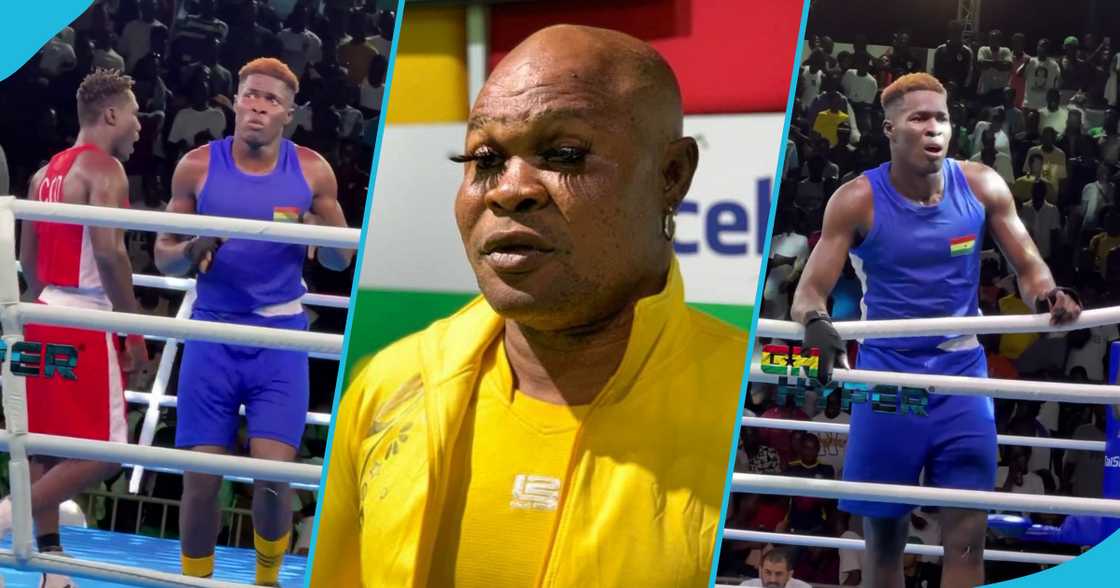Bukom Banku's son Ambitious Tilapia to fight for gold in boxing final Bukom Banku's son Ambitious Tilapia to fight for gold in boxing final