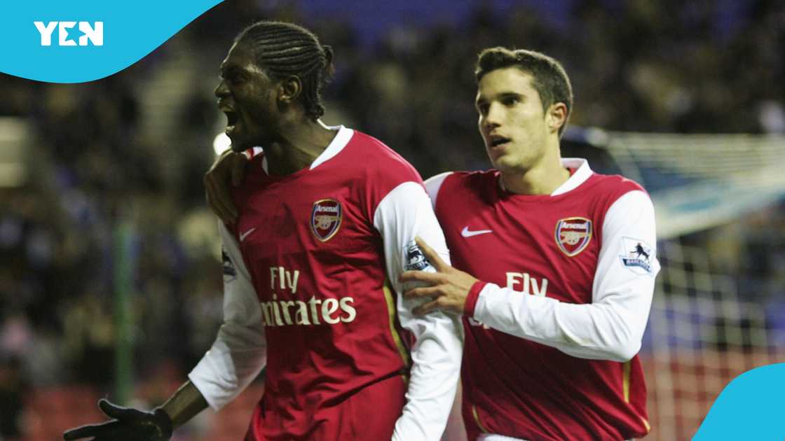 Emmanuel Adebayor played for a plethora of clubs across Europe including Arsenal, Tottenham and Real Madrid. Emmanuel Adebayor played for a plethora of clubs across Europe including Arsenal, Tottenham and Real Madrid.