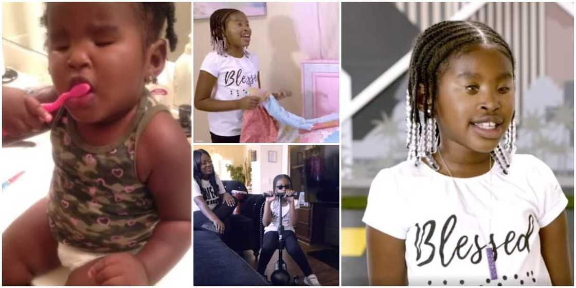 8-year-old girl born without eyes says she sees with her hands 8-year-old girl born without eyes says she sees with her hands