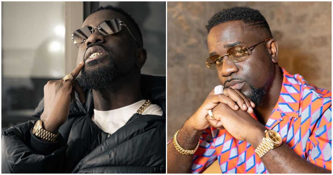 9 Times Ghanaian Rapper Sarkodie Wore His Favourite Gold Watch In ...