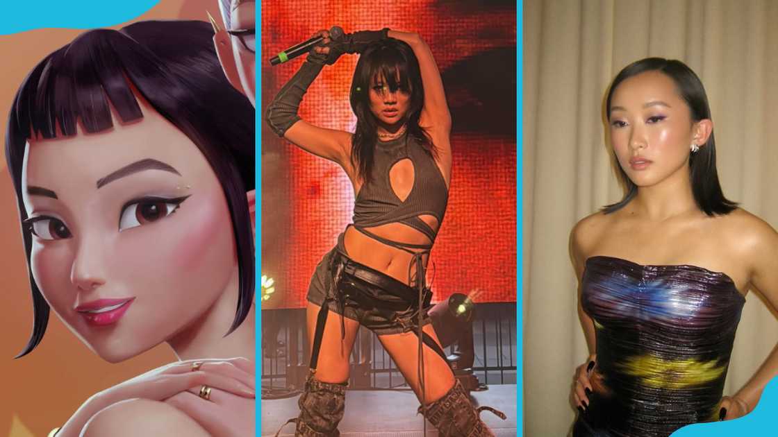 Zoey, Rei Ami, and Ji-young Yoo Zoey, Rei Ami, and Ji-young Yoo