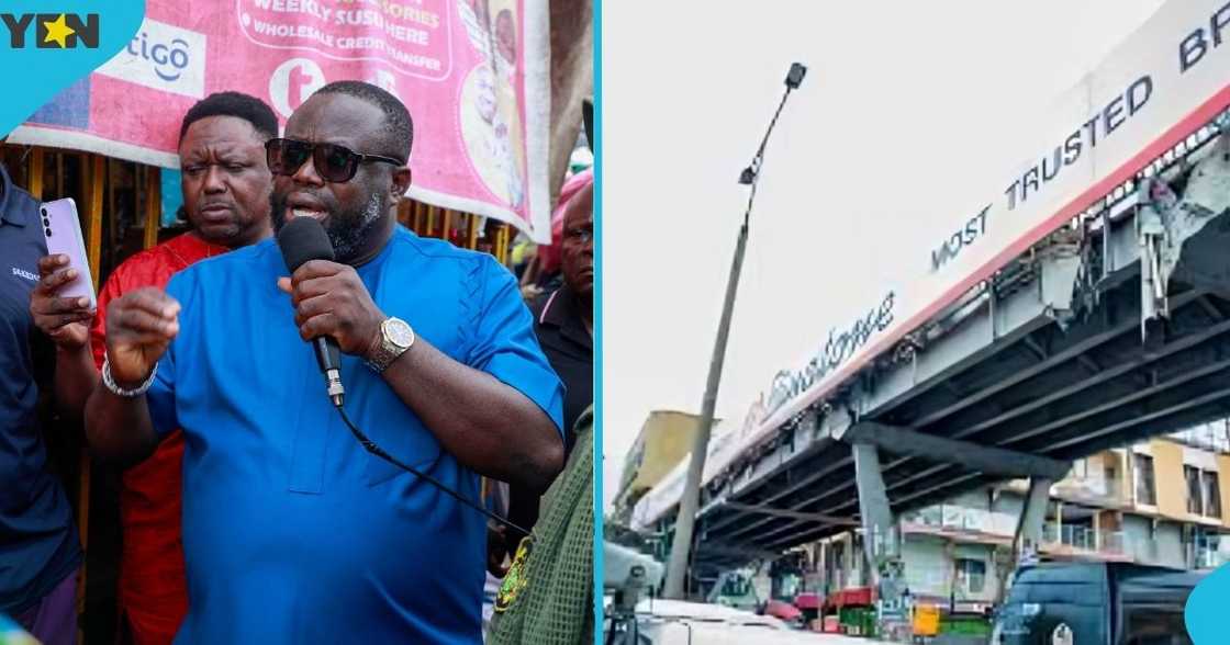Kaneshie Footbridge, Accra Mayor, Michael Kpakpo Allotey, Accra Metropolitan Assembly, AMA. Kaneshie Footbridge, Accra Mayor, Michael Kpakpo Allotey, Accra Metropolitan Assembly, AMA.
