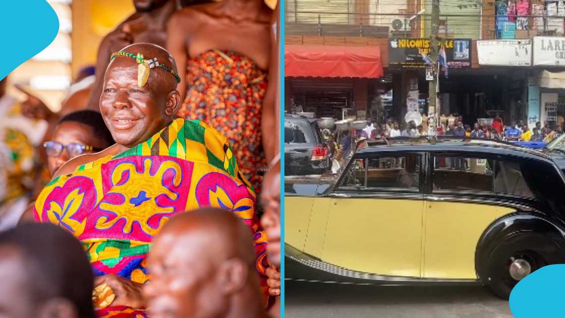 Asantehene, Ashanti Kingdom, Otumfuo Osei Tutu II, Ashanti King, Asante King, Rolls Royce, Vintage Rolls Royce, Admu Market. Asantehene, Ashanti Kingdom, Otumfuo Osei Tutu II, Ashanti King, Asante King, Rolls Royce, Vintage Rolls Royce, Admu Market.