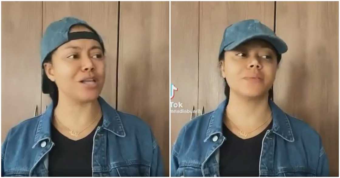 Impersonation On Point: Nadia Buari Shows Off Flawless Lip Syncing And Comedic Skills In Funny Video Impersonation On Point: Nadia Buari Shows Off Flawless Lip Syncing And Comedic Skills In Funny Video