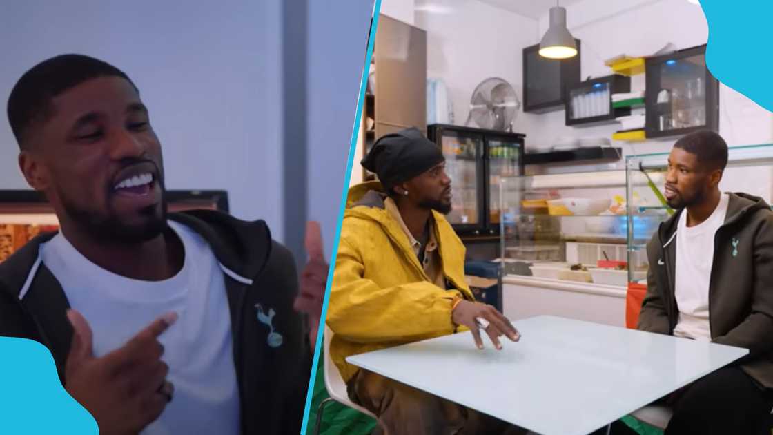 Kevin Danso vibes to Black Sherif's album. Kevin Danso vibes to Black Sherif's album.