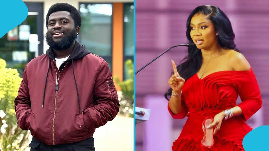 Kyei Nwom and Serwaa Amihere, Serwaa Amihere TikTok block, Kyei Nwom song about Serwaa Amihere, Serwaa Amihere fake designer brands controversy, Ghanaian entertainment news, Ghana social media controversy, Kyei Nwom interview Kyei Nwom and Serwaa Amihere, Serwaa Amihere TikTok block, Kyei Nwom song about Serwaa Amihere, Serwaa Amihere fake designer brands controversy, Ghanaian entertainment news, Ghana social media controversy, Kyei Nwom interview