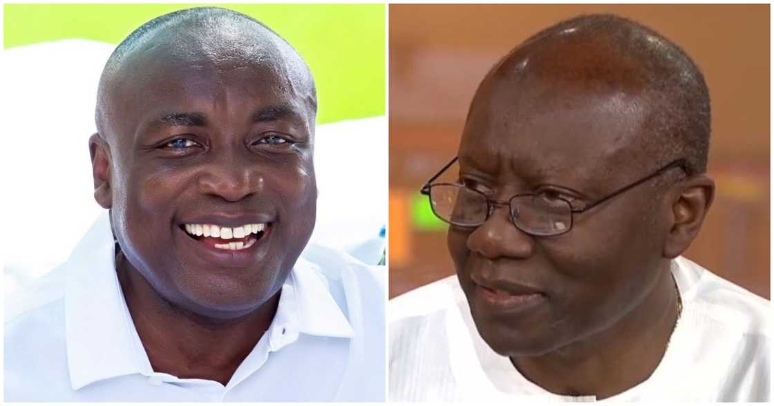 Ken Ofori-Atta and Kwabena Agyepong