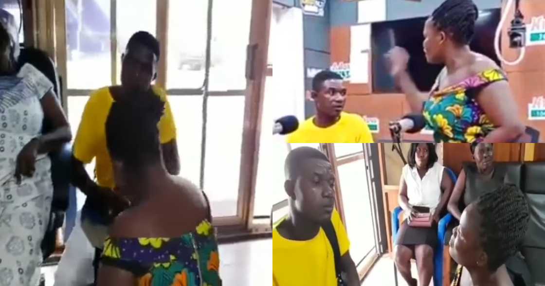 'Angry' woman and her husband 'Angry' woman and her husband