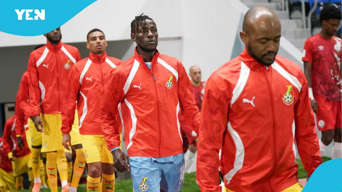 Jordan Ayew, Ghana's Black Stars, 2026 World Cup qualifiers, Chad, Mali. Jordan Ayew, Ghana's Black Stars, 2026 World Cup qualifiers, Chad, Mali.