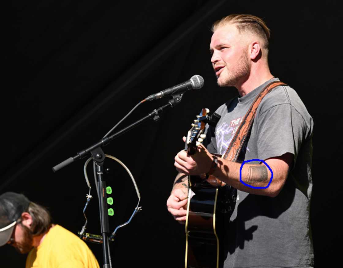 Zach Bryan performs onstage during the Palomino Festival held at Brookside at the Rose Bowl