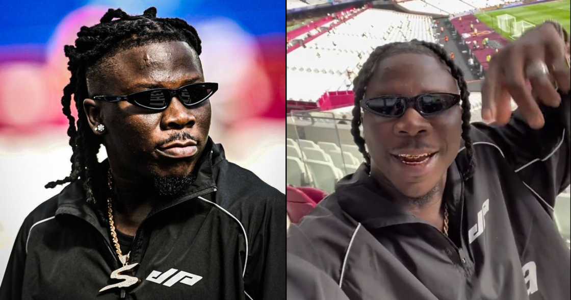 Stonebwoy at West Ham Stadium Stonebwoy at West Ham Stadium