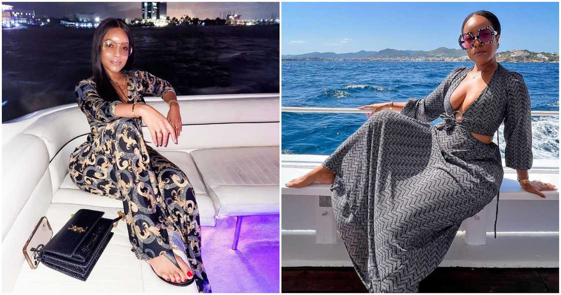 Joselyn Dumas Twerks In Designer Jumpsuit While Cruising On Yacht; Netizens React Joselyn Dumas Twerks In Designer Jumpsuit While Cruising On Yacht; Netizens React