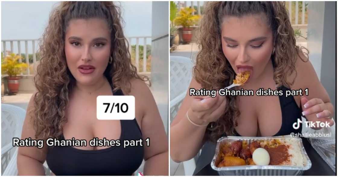 Shallie Abbiusi, a Belgium lady in Ghana rating Ghanaian food Shallie Abbiusi, a Belgium lady in Ghana rating Ghanaian food