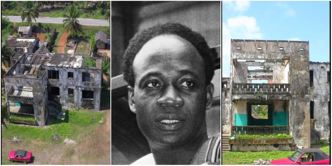 The house and Half Assine and Dr Kwame Nkrumah The house and Half Assine and Dr Kwame Nkrumah