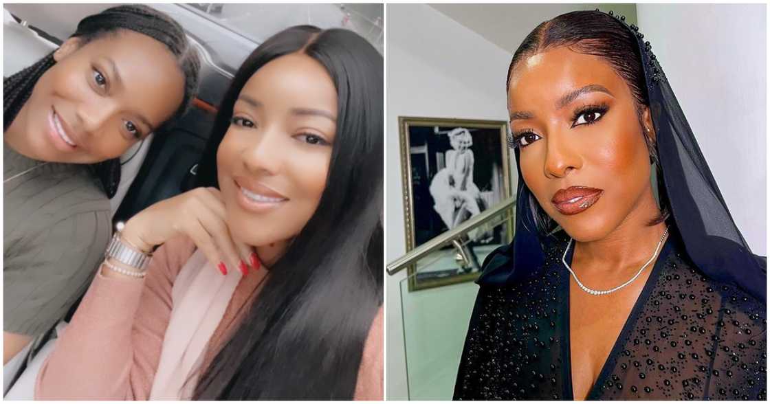 Joselyn Dumas and her daughter Senia