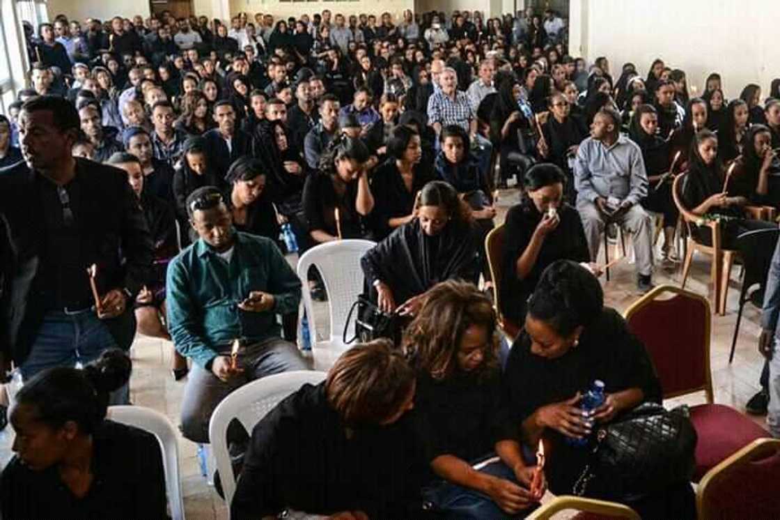 Vigil held for airhostesses who died in Ethiopian Airline crash (Photos) Vigil held for airhostesses who died in Ethiopian Airline crash (Photos)