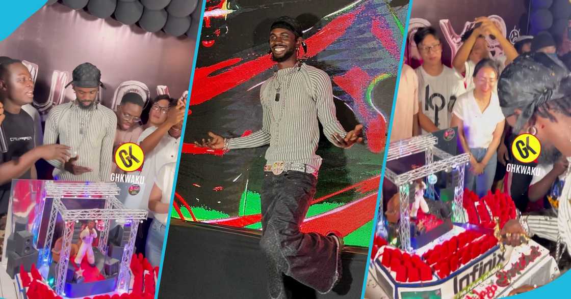 Photos of Black Sherif at his 22nd birthday party Photos of Black Sherif at his 22nd birthday party