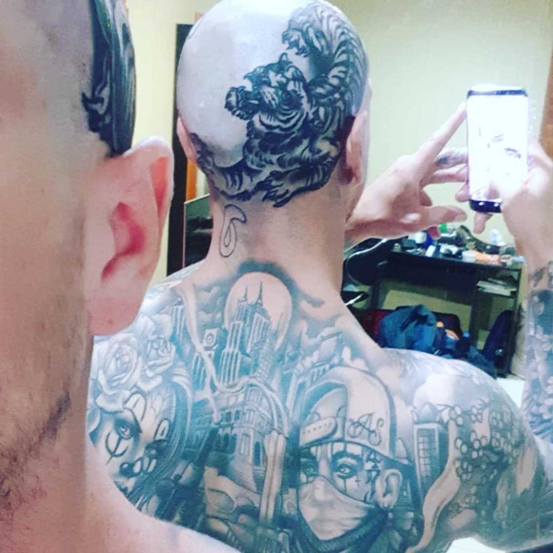 Japanese tiger tattoo Japanese tiger tattoo