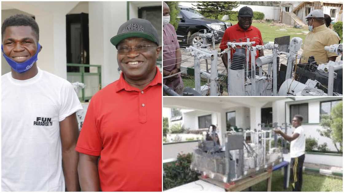 24-year-old Nigerian man who built transformers powered with crude oil gets scholarship