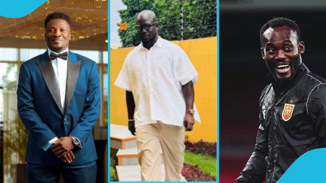 Asamoah Gyan, Stephen Appiah, Sammy Kuffour Asamoah Gyan, Stephen Appiah, Sammy Kuffour