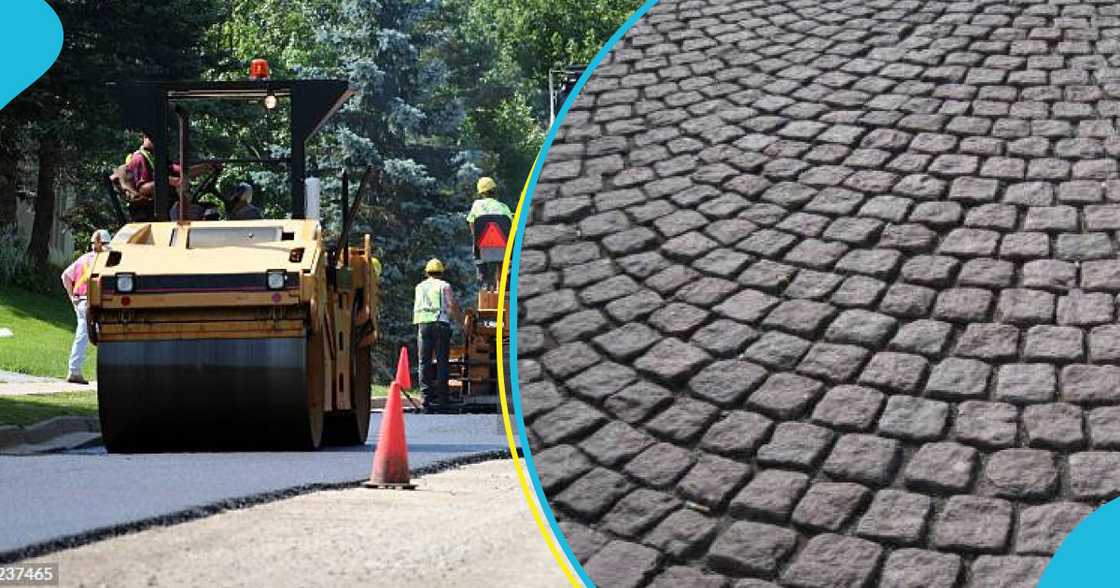Sunyani Dubai: Man transforms his village's dusty streets with paved blocks Sunyani Dubai: Man transforms his village's dusty streets with paved blocks