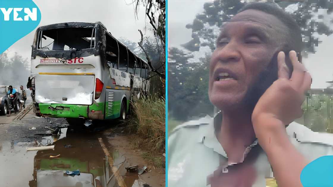 Birimso Bridge crash, STC bus crash, Accra-Kumasi Highway accident, Ghana Police accident report, Ghana N6 Highway pile-up, Injuries in Birimso crash, STC bus driver's video, passenger bus collision Birimso Bridge crash, STC bus crash, Accra-Kumasi Highway accident, Ghana Police accident report, Ghana N6 Highway pile-up, Injuries in Birimso crash, STC bus driver's video, passenger bus collision