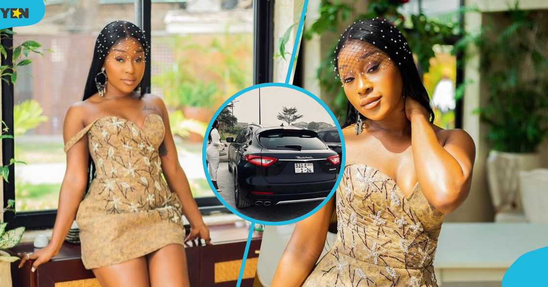 Actress and musician Efia Odo owns a Maserati Levante