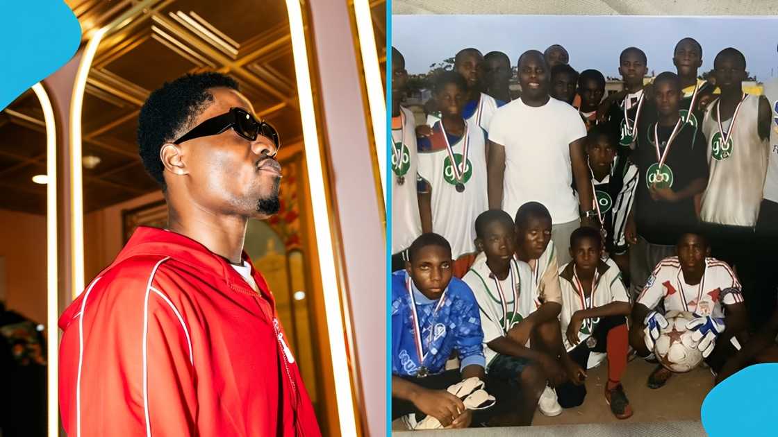 Kwesi Arthur football dream, Kwesi Arthur throwback, Ground Chale, Ghanaian rapper, Kwesi Arthur youth, C9 Redemption Park