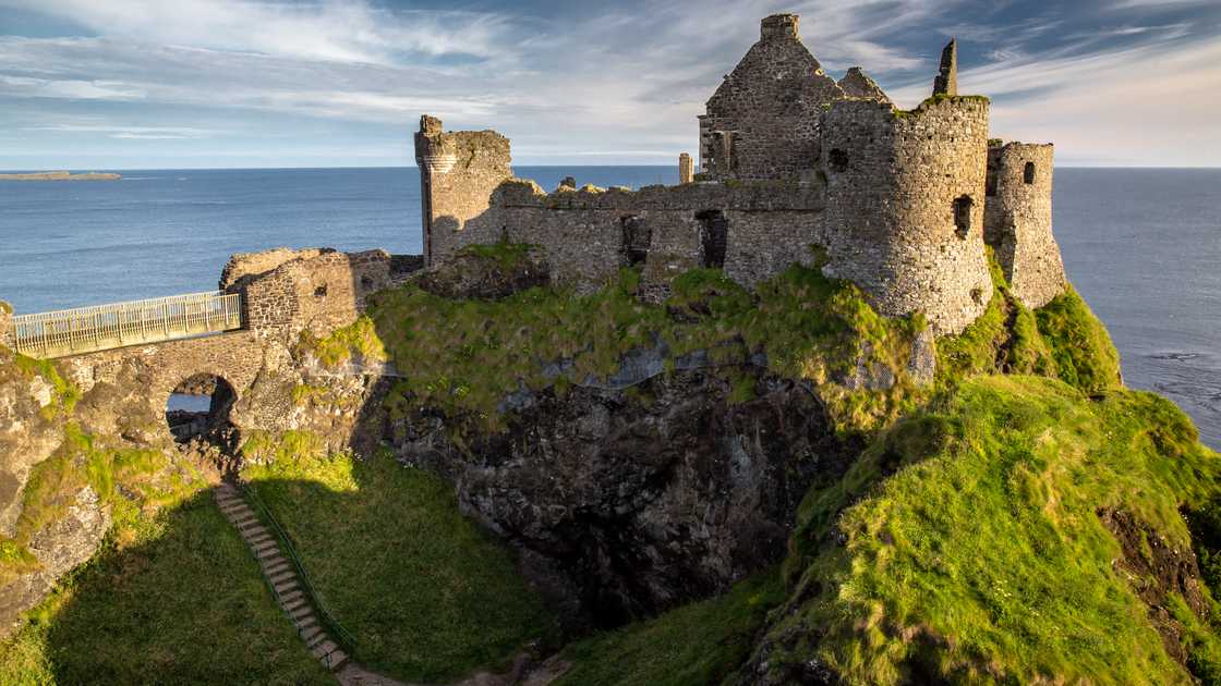 Dunluce Castle in Ireland