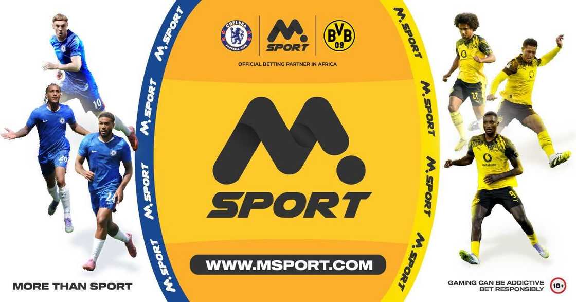 MSport, Ghana, Africa, Bet, Chelsea, Dortmund