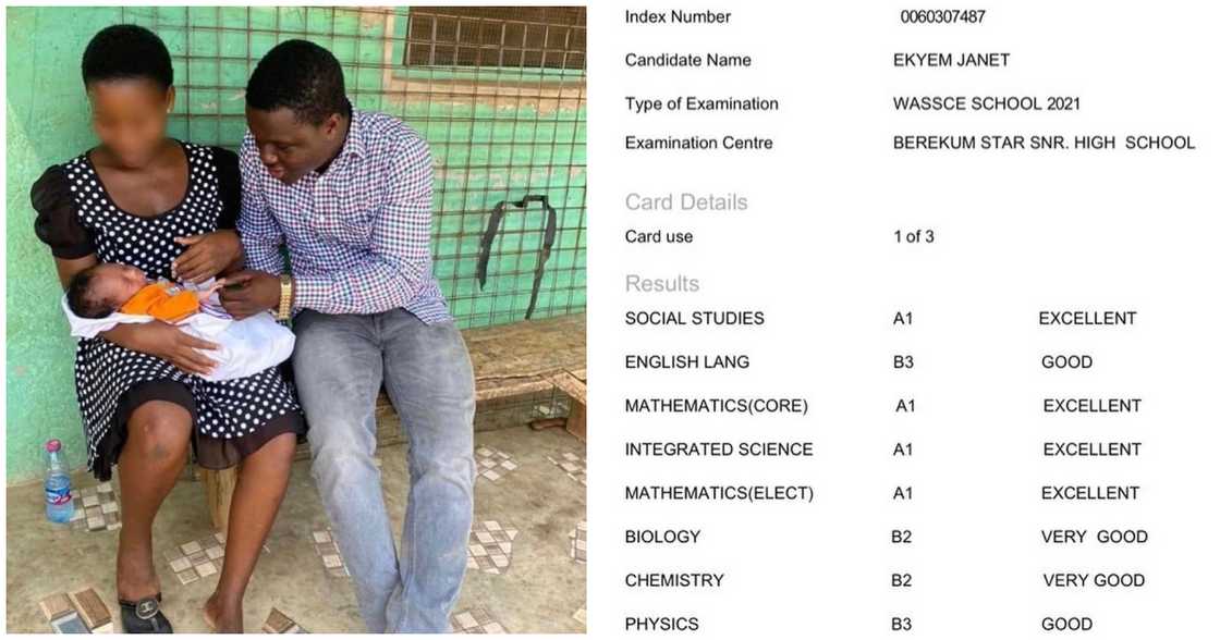 Ghanaian girl who gave birth in SHS gains admission to the University of Cape Coast Ghanaian girl who gave birth in SHS gains admission to the University of Cape Coast