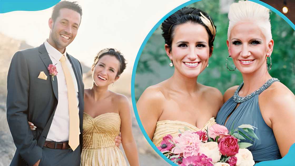 Jessie Jo's wedding pictures with her husband and her mum Jessie Jo's wedding pictures with her husband and her mum