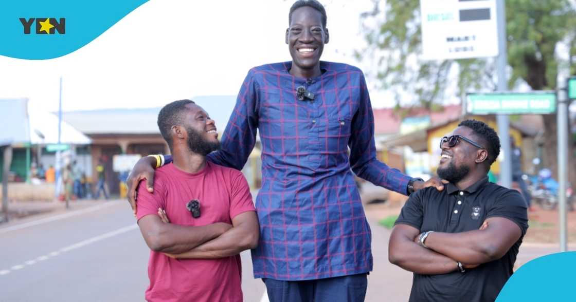 Sulemana Abdul-Samed, awuche, tallest man in Ghana, Ghana's tallest man, Ghanasco, Gambaga, Nalerigu Sulemana Abdul-Samed, awuche, tallest man in Ghana, Ghana's tallest man, Ghanasco, Gambaga, Nalerigu