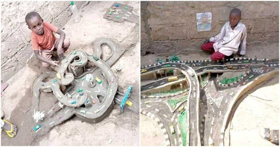 Joy as Nigerian kid who built replica of Kano overhead bridge bas abroad scholarship, company also gave his mum N1m Joy as Nigerian kid who built replica of Kano overhead bridge bas abroad scholarship, company also gave his mum N1m