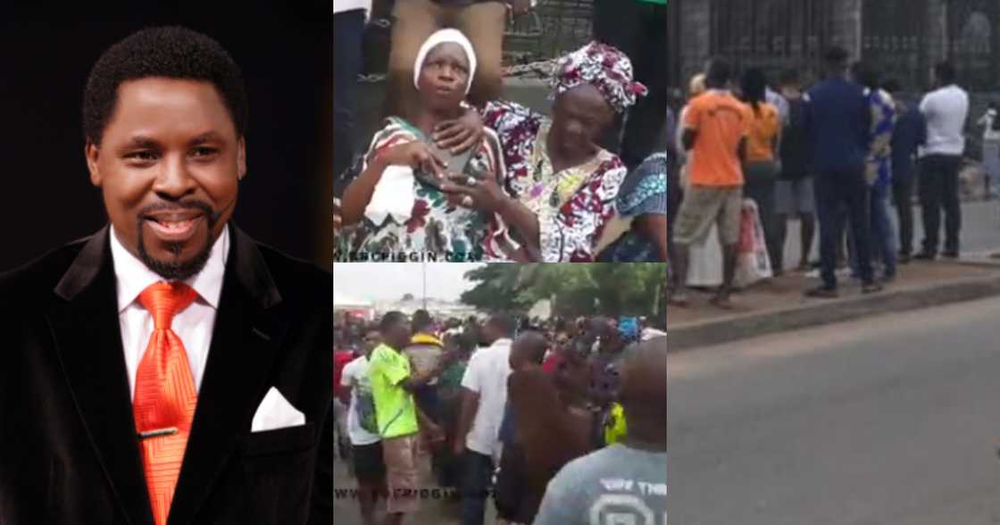 Live: Tears flow as hundreds gather at TB Joshua's church to mourn his death Live: Tears flow as hundreds gather at TB Joshua's church to mourn his death