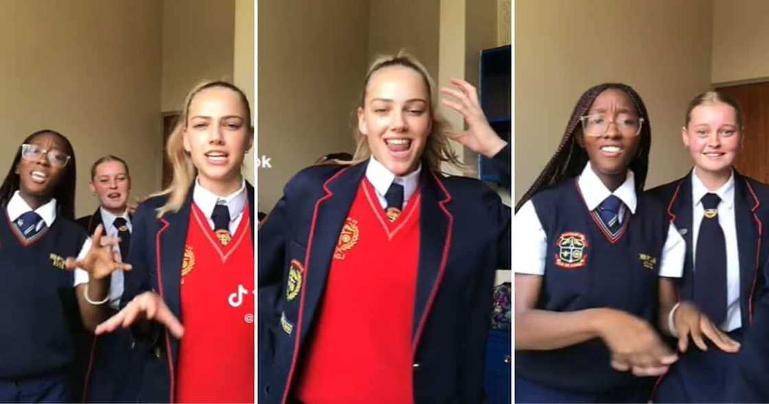 TikTok user @luckkyysa shared a dance video showing her and two friends oozing confidence TikTok user @luckkyysa shared a dance video showing her and two friends oozing confidence