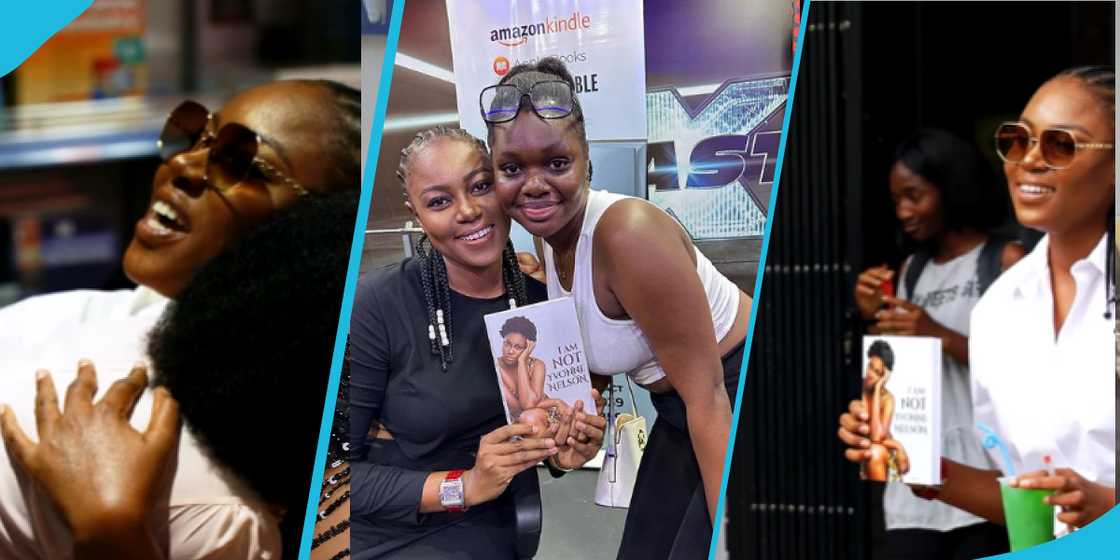 Yvonne Nelson sells more copies of her book Yvonne Nelson sells more copies of her book