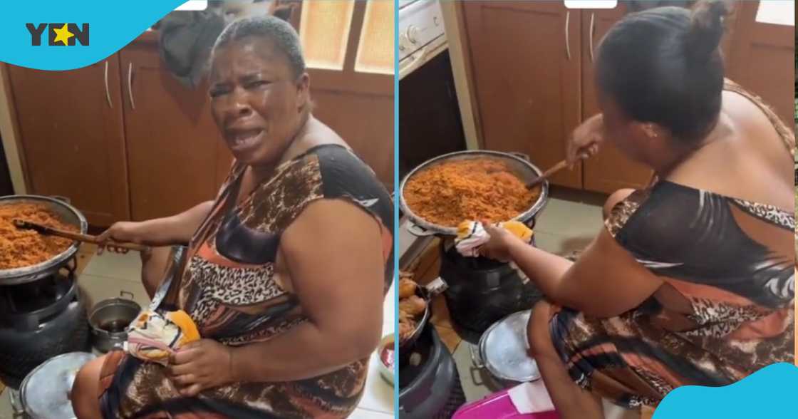 Mighty Osei Asibey and his mom Mighty Osei Asibey and his mom