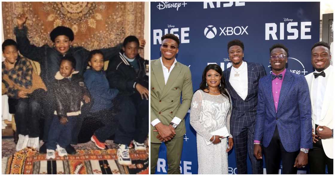 Photos of a mother and her sons upgrade in life stirs reactions Photos of a mother and her sons upgrade in life stirs reactions